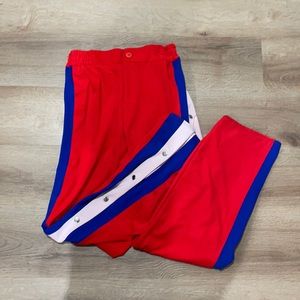 Forever 21 Red Breakaway Sweats Size: M